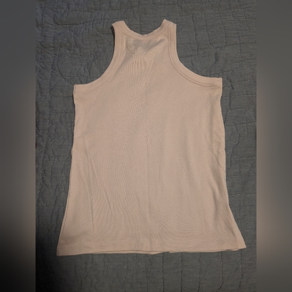 Loft Light Pink Ribbed Tank - Picture 3 of 4